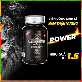 Tăng Cường Sinh Lý NAM THẬN VƯƠNG POWER Bổ Thận Tráng Dương Nam Giới, Chống Xuất Tinh Sớm, Cải Thiện Yếu Sinh Lí, Giảm Đau Lưng Mỏi Gối Chậm Mãn Dục - Simito Store