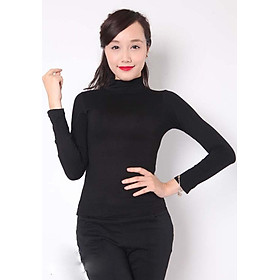 Áo giữ nhiệt cổ lọ lót nỉ