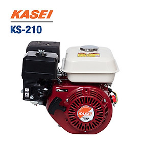 Máy nổ - Đầu nổ - Động cơ nổ KASEI chạy xăng KS-210 | Công suất 7.5HP |  Dung tích xy lanh 208cc | Động cơ OHV 4 thì