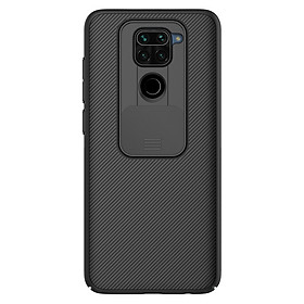 Ốp lưng cho Xiaomi Redmi Note 9 - Redmi 10X 4G Nillkin CamShield che camera - Hàng Nhập Khẩu