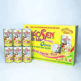Cháo sen bát bảo 0 đường Minh Trung 365g - CSBB 0 Đường 24 (thùng 24 lon)