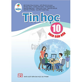 Ảnh bìa Sách giáo viên Tin học lớp 10 (Bộ sách Cánh Diều)