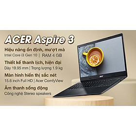 Mua Laptop Acer Aspire 3 A315-57G-32QP 15.6 FHD (NX.HZRSV.00A) RAM 4GB SSD 256GB - Hàng chính hãng