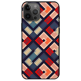 Ốp lưng dành cho Iphone 12 - Iphone 12 Mini - Iphone 12 Pro - Iphone 12 Pro Max mẫu Họa Tiết Vuông Chéo