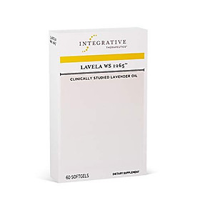 Integrative Therapeutics - Lavela WS 1265 - Clinically Studied Lavender Oil to Reduce Occasional Anxiety - Non-Habit Forming - 60 Softgels