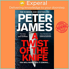Sách - A Twist of the Knife by Peter James (UK edition, paperback)