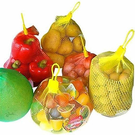 10kg túi lưới đựng trái cây, hành tỏi, nông sản
