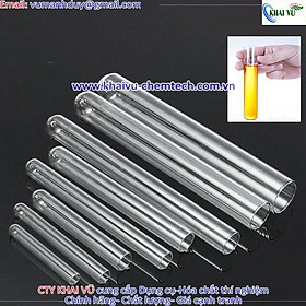 Mua Ống nghiệm thủy tinh trơn không nắp không vành