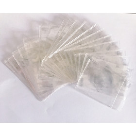 Combo 20 vỏ bọc thẻ bảo hiểm y tế dẻo trong có nắp đậy và không cần ép 20B232