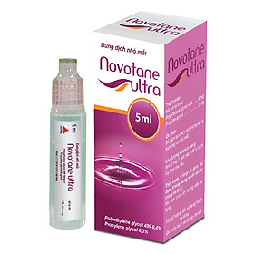 Nước Mắt Nhân Tạo - Novotane Ultra 5ml - Giảm Các Chứng Rát Và Kích Ứng Do Khô Mắt