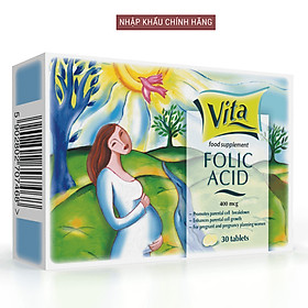  Viên uống FOLIC ACID 400mcg TABLETS