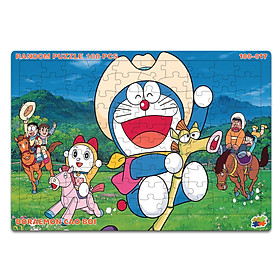 Tranh Xếp Hình 100 Mảnh Khổ A3 Minh Châu – Chủ đề Hoạt Hình – Đồ Chơi Trí Tuệ Cho Bé