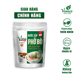 Nước Súp Phở Bò Túi Zip 200ml