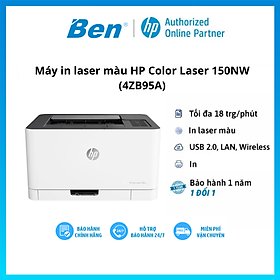 Mua Máy in màu Laser HP 150nw/Wifi (4ZB95A)- Hàng chính hãng