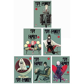 Combo Spy X Family - Từ Tập 1 Đến Tập 6 (Bộ 6 Tập)