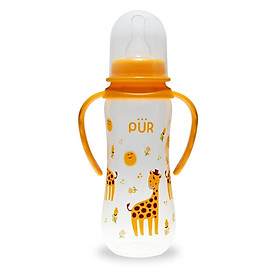 Bình sữa PP cổ thường có quai Pur 250ml