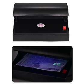 Portable Desktop Multi-Currency Money Detector Counterfeit Cash Currency Banknote Checker Tester Single UV Light with