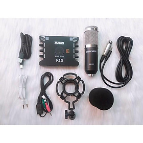 Mua CTY MẠNH TIẾN Bộ thu âm Livestream K10 và BM900(Bảo Hành 12 Tháng)