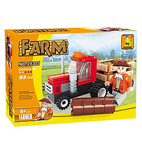 Đồ chơi trẻ em - Bộ lắp ráp nông trại vui vẻ (28301)