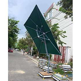 Mua Ô dù che ngoài trời mái vuông ( bao gồm chân đế)