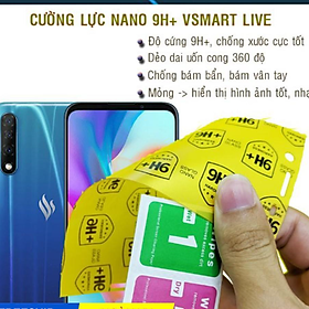 Mua Dán cường lực dẻo nano 9H+ dành cho Vsmart Live