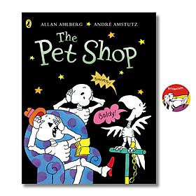 Sách - Pet Shop (Funnybones Series) | Childrens Picture Book / Ngoại văn Thiếu nhi Nhập khẩu UK