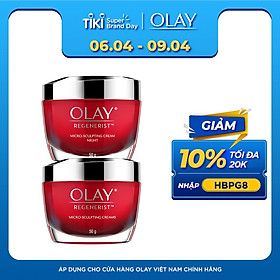 Combo Kem Dưỡng Da Olay Regenerist Tái Tạo Và Phục Hồi Da Lão Hóa