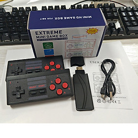 JY 4K HD TV Video Game Console Built-in 628 Games Dual Players Infrared Connection Wireless Controller