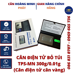 Mua Cân Điện Tử Bỏ Túi TPS MN Định Lượng 0.01g đến 300g (cân tiểu ly - cân điện tử cân vàng)   CÂN HOÀNG MINH PHÁT  