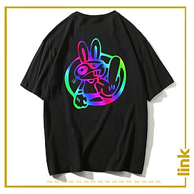 Áo BAD RABBIT phản quang 7 màu Unisex ( Đen, Trắng )