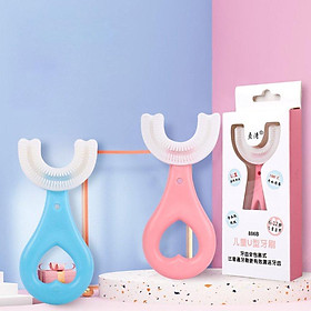 Mua Bàn chải đánh răng chữ U thông minh chất liệu silicon cho bé từ 2-6 tuổi