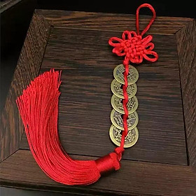 Mua Dây đồng xu ngũ đế  Chuỗi đồng tiền may mắn  Tiền xu Ngũ Đế (xâu 5 đồng xu)
