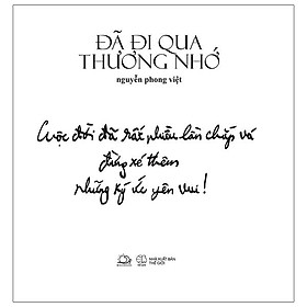 Đã Đi Qua Thương Nhớ