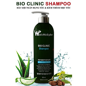 Dầu Gội Ngăn Rụng Tóc Và Hỗ Trợ Mọc Tóc It'S Well Plus Bio Clinic Shampoo 300ml