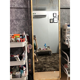 Mua gương soi toàn thân kích thước 60x160 bo góc có chân