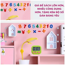 Mua Bàn học sinh học thông minh cho bé chống cận chống gù thay đổi chiều cao tiện lợi kèm kệ sách và ngăn kéo A16