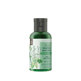 Dầu gội Tinh dầu thảo mộc Phục hồi tóc hư tổn 24Care - Dành cho Nam - chiết xuất từ tinh dầu thiên nhiên