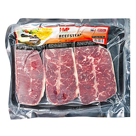 Beefsteak bò Mỹ MVP khay 500g