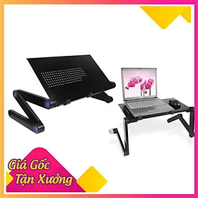 Mua Bàn Để Máy Tính Laptop Có Lưới Tản Nhiệt Điều Chỉnh Độ Cao 360 Độ Gấp Gọn  TP S