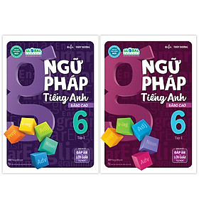 Combo Ngữ Pháp Tiếng Anh Nâng Cao Lớp 6 Global (2 Tập)