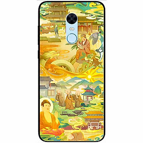 Ốp lưng dành cho Xiaomi Redmi Note 5 ( Redmi 5 Plus ) mẫu Phật Và 3 Chú Tiểu