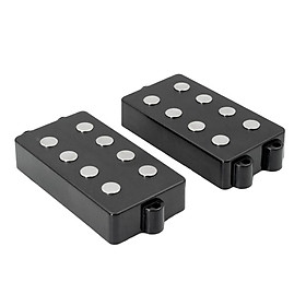 2 Pieces SEWS 4 String Bass  Pickup Black Musical Instruments Parts