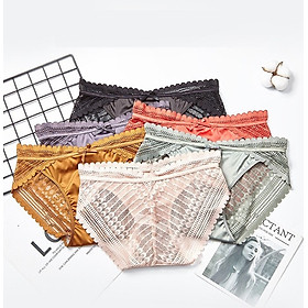 Combo 5 quần lót nữ phi lụa phối ren 268