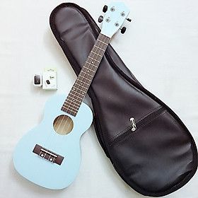 Hình ảnh Đàn Ukulele Concert Woim 33A19 kèm bao da và máy lên dây điện tử