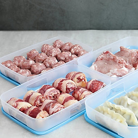 Mua Bộ Trữ Đông Tupperware Freezermate 650ml Dẹp Set 4