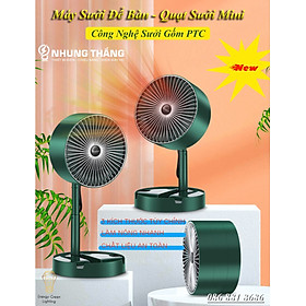 Mua Máy Sưởi Để Bàn TN036  Quạt Sưởi Mini - Công Nghệ Sưởi Gốm PTC Ceramic-Làm Nóng Nhanh - Tích Hợp Tản Gió -Tiết Kiệm Điện - Có Video