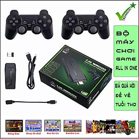 Máy Chơi Game 4 Nút HDMI 64gb - 10.000 Trò Chơi Cổ Điển 4 Nút