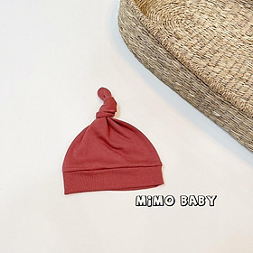 Mũ nón cotton thắt nút đáng yêu cho bé 0-12m Mimo Baby MD25