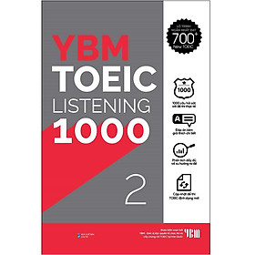 YBM Actual Toeic Tests LC 1000 - Vol 2 - Bản Quyền