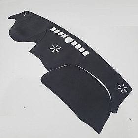 Thảm da Taplo vân carbon Cao cấp dành cho xe Hyundai Santafe 2019